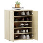 Voir la diapositive 4 : VIDAXL Armoire a chaussures Chene sonoma 60x35x70 cm Bois d'ingenierie