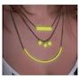 Voir la diapositive 2 : Fimo Kit  neon collier multi rangs