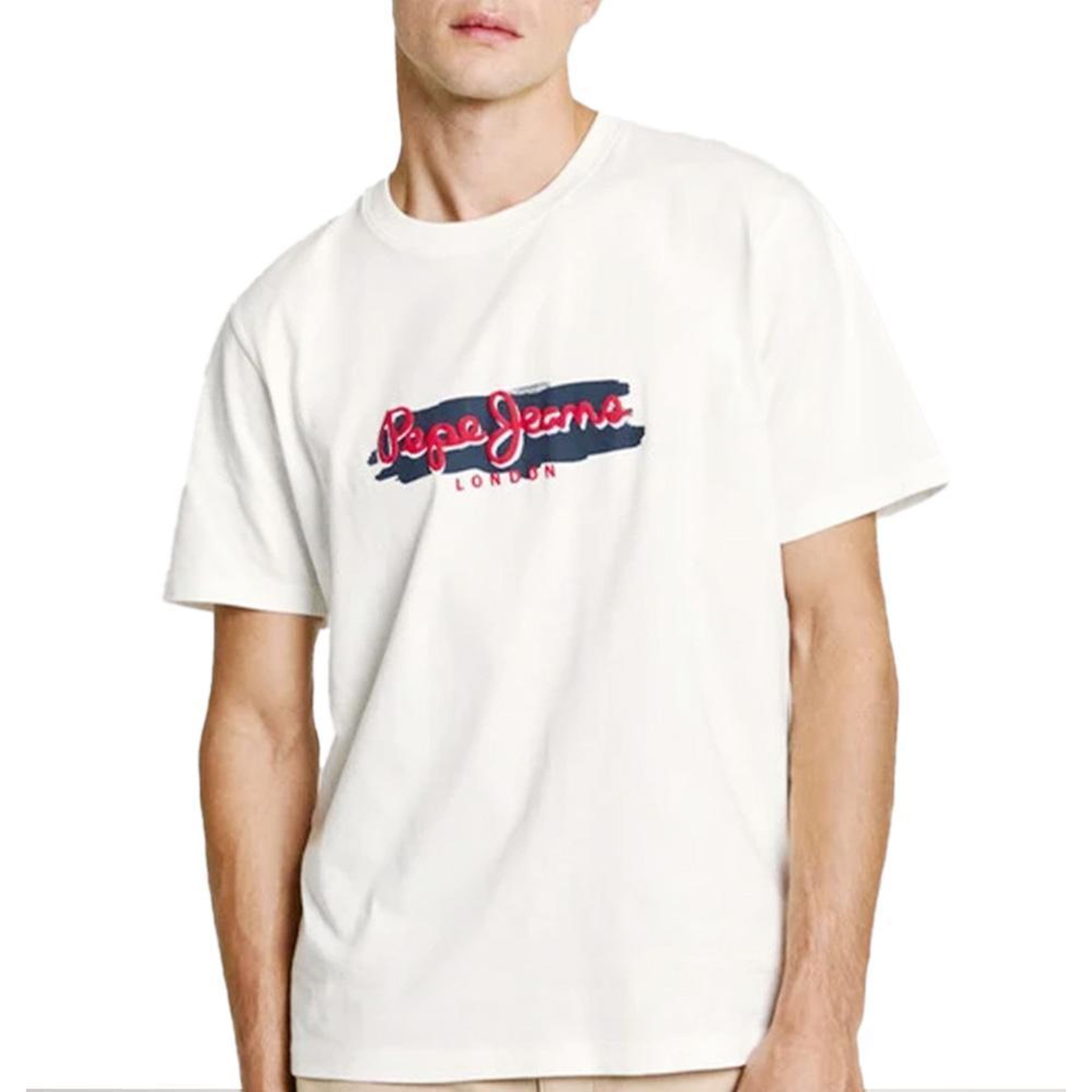 Voir la diapositive 1 : Pepe Jeans T-shirt Ecru Homme Pepe jeans Arsham