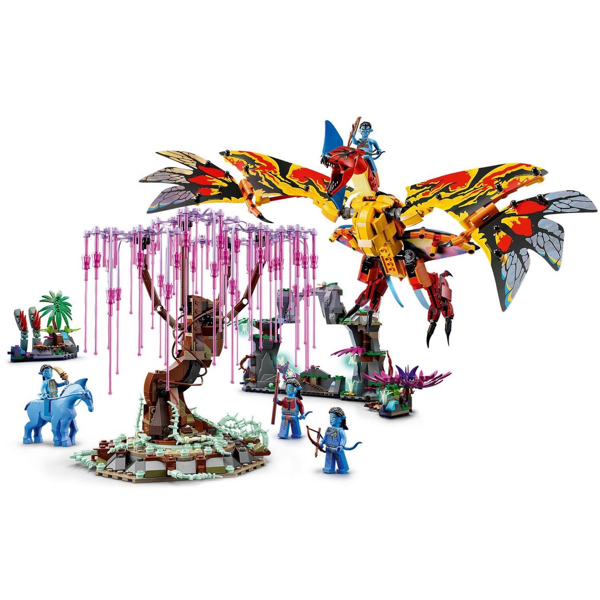 LEGO Disney 75574 Avatar Toruk Makto et l&rsquo;Arbre des Âmes, Jouet, Minifigurine Jake Sully, Film 2022