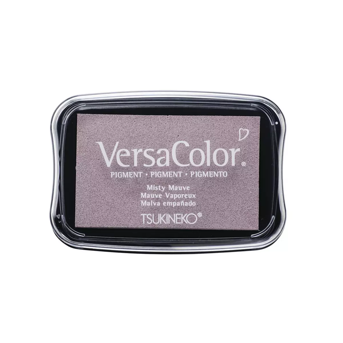 Rayher Versa Color Tampon encreur pigmenté, misty mauve, 9,6x6,3x1,8cm