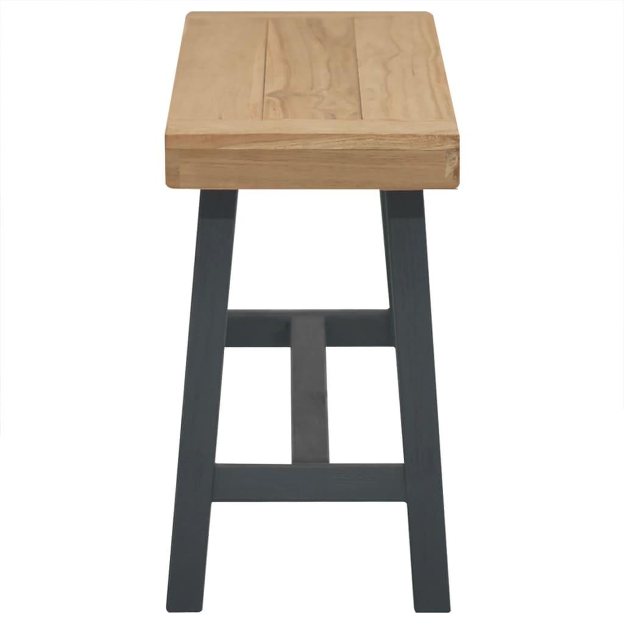 Voir la diapositive 3 : VIDAXL Banc 110 cm Bois massif de teck