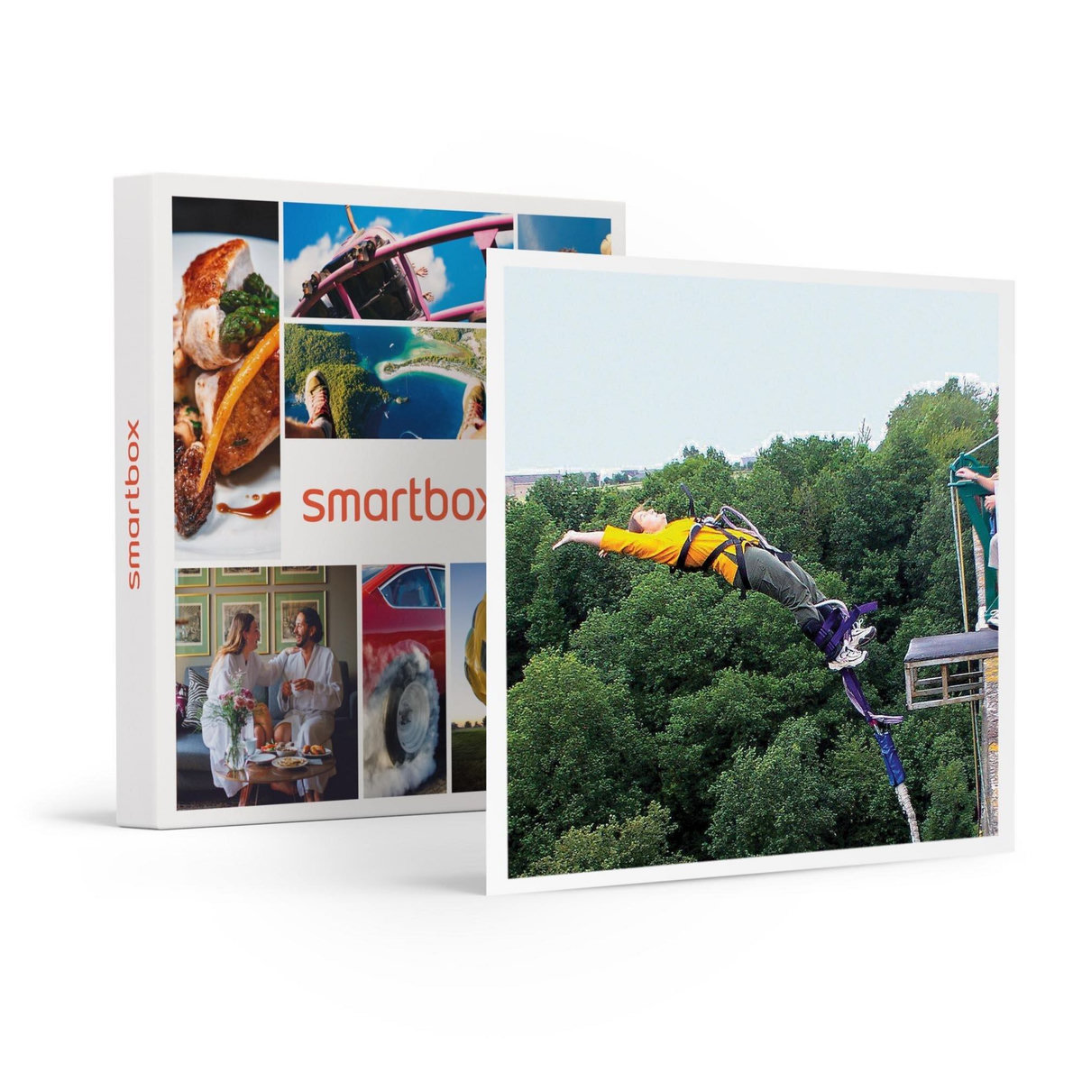 Smartbox Stage de 3 sauts à l'élastique au viaduc de Saint-Georges-le-Gaultier avec certificat et souvenir - Coffret Cadeau Sport & Aventure