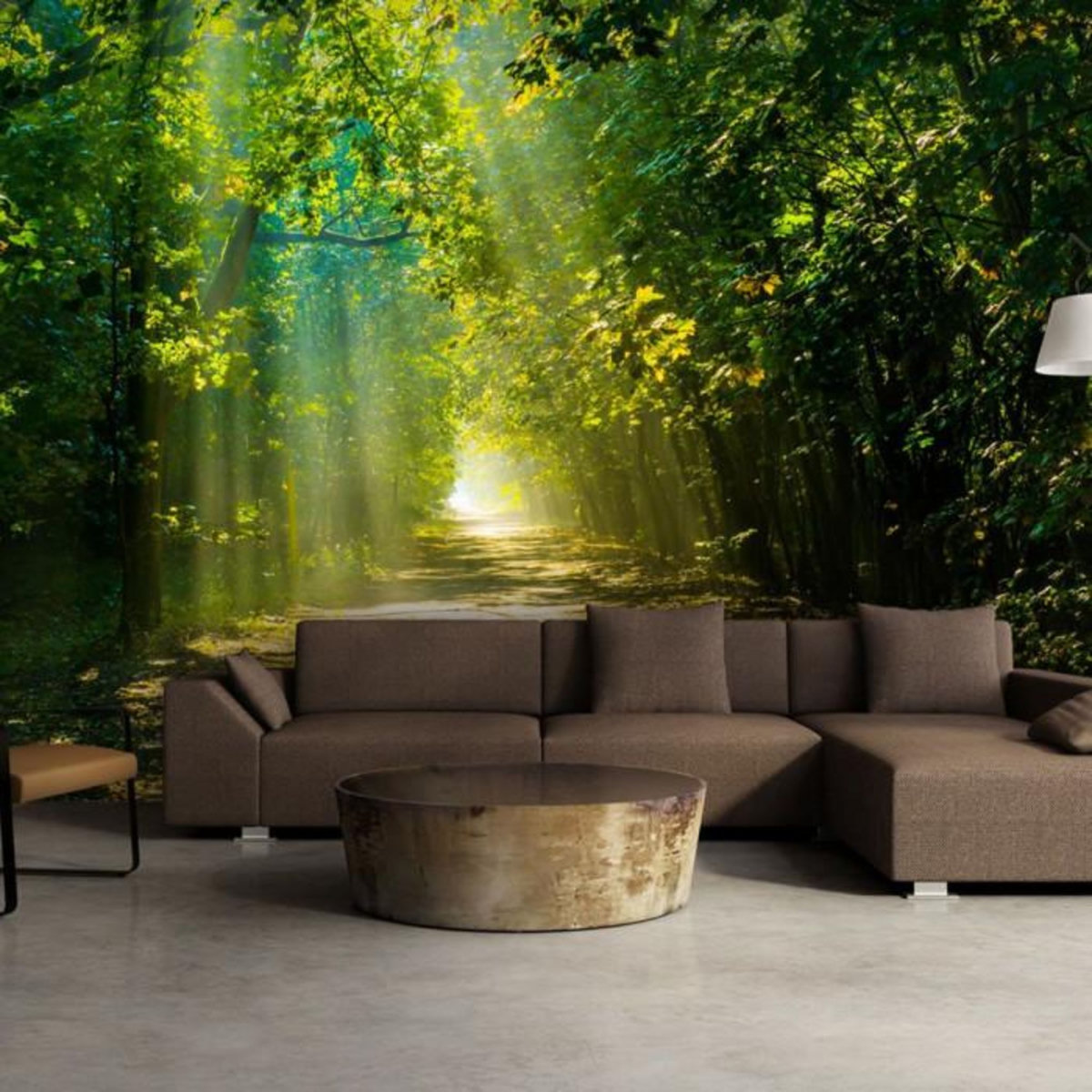 Paris Prix Papier Peint  Road in Sunlight