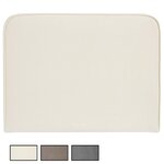 IDIMEX Tête de lit LUNAR 90 avec fixation murale, en tissu. Coloris disponibles : Gris, Blanc