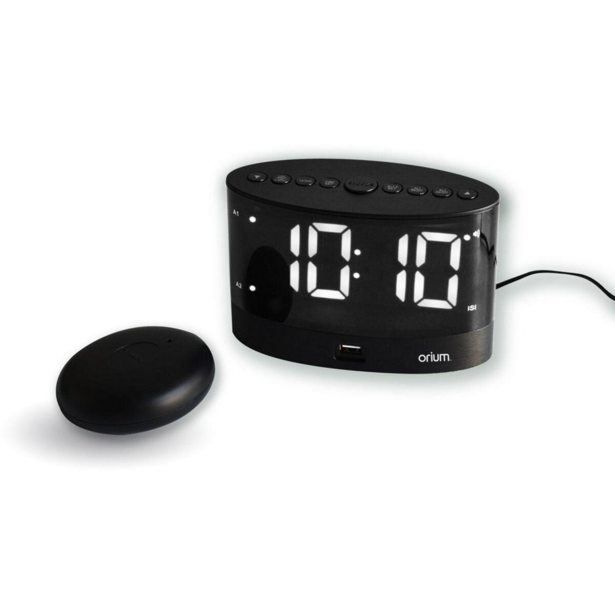 Orium Réveil vibreur blanco