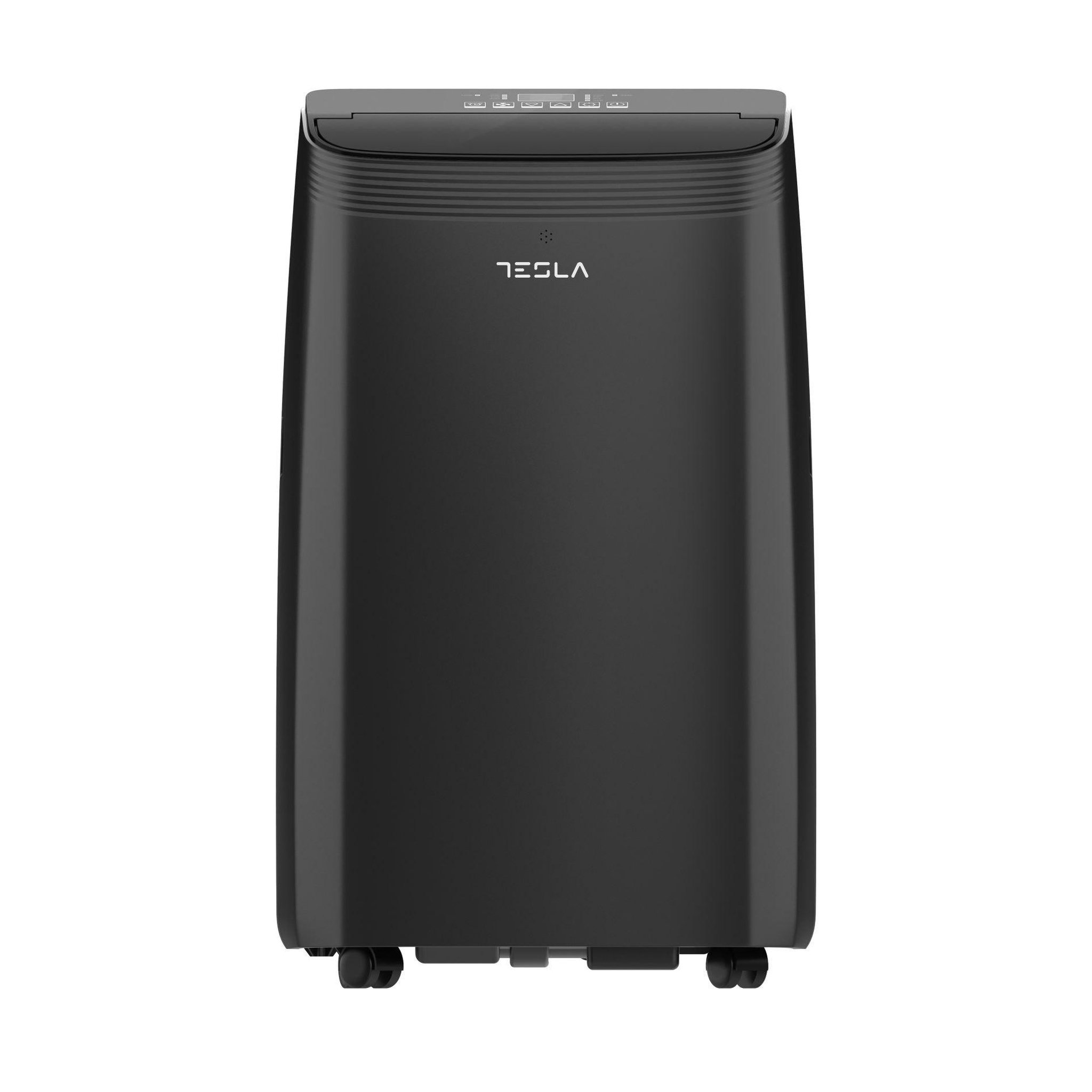 Voir la diapositive 2 : TESLA Climatiseur mobile reversible 3500w 12000 btu wifi noir - ttmyb-12chw