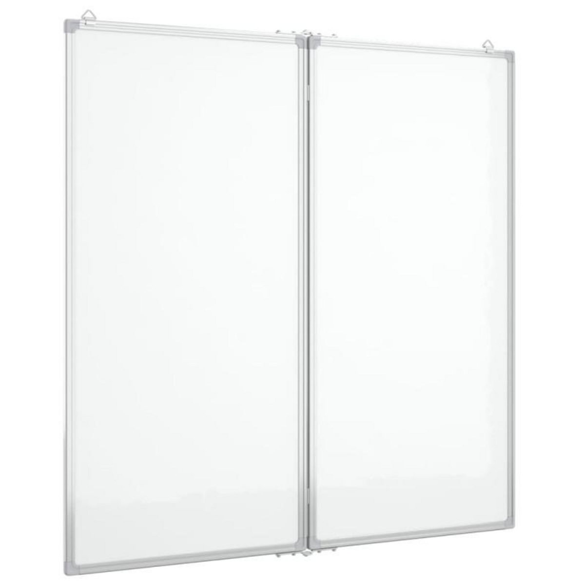 VIDAXL Tableau blanc magnétique pliable 80x80x1,7 cm aluminium