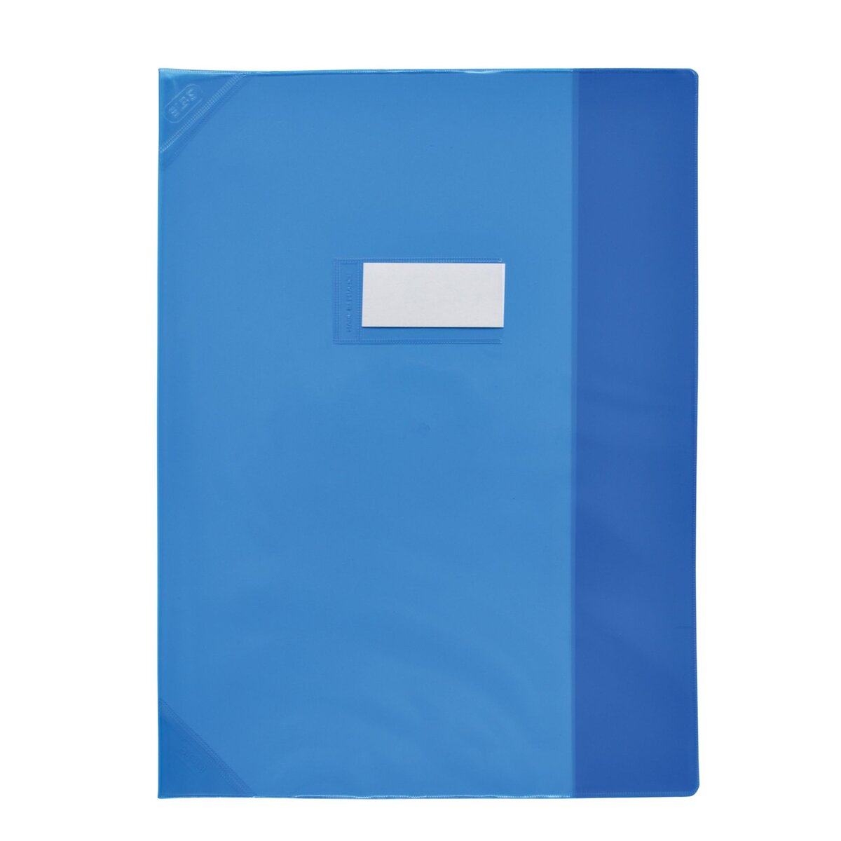 ELBA  Protège cahier 21x29,7cm strong line bleu translucide