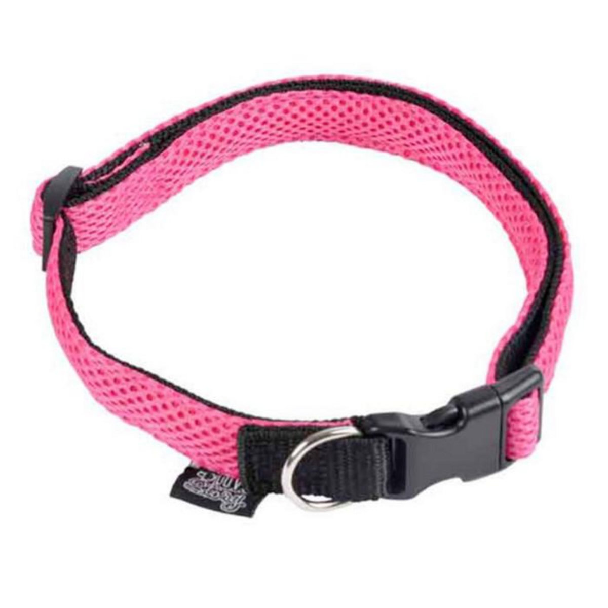 Paris Prix Collier pour Chien Respirant  Mesh  25-35cm Rose