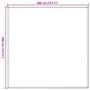 Voir la diapositive 6 : VIDAXL Tapis de tente 400x400 cm Marron