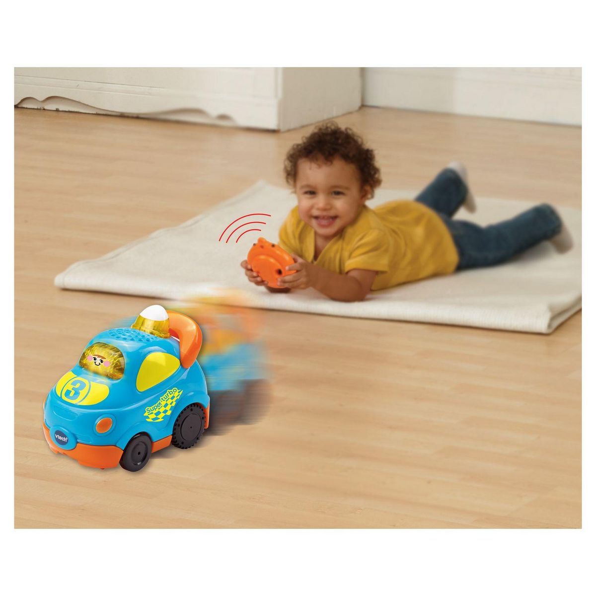 VTECH Ma tut tut télécommandée Hugo, super turbo - Tut Tut Bolides