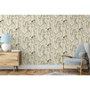 Voir la diapositive 3 : DUTCH WALLCOVERINGS DUTCH WALLCOVERINGS Papier peint Flamingo Creme et menthe