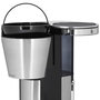Voir la diapositive 4 : WMF Cafetière programmable 10 tasses 1000w inox/noir - 412320011