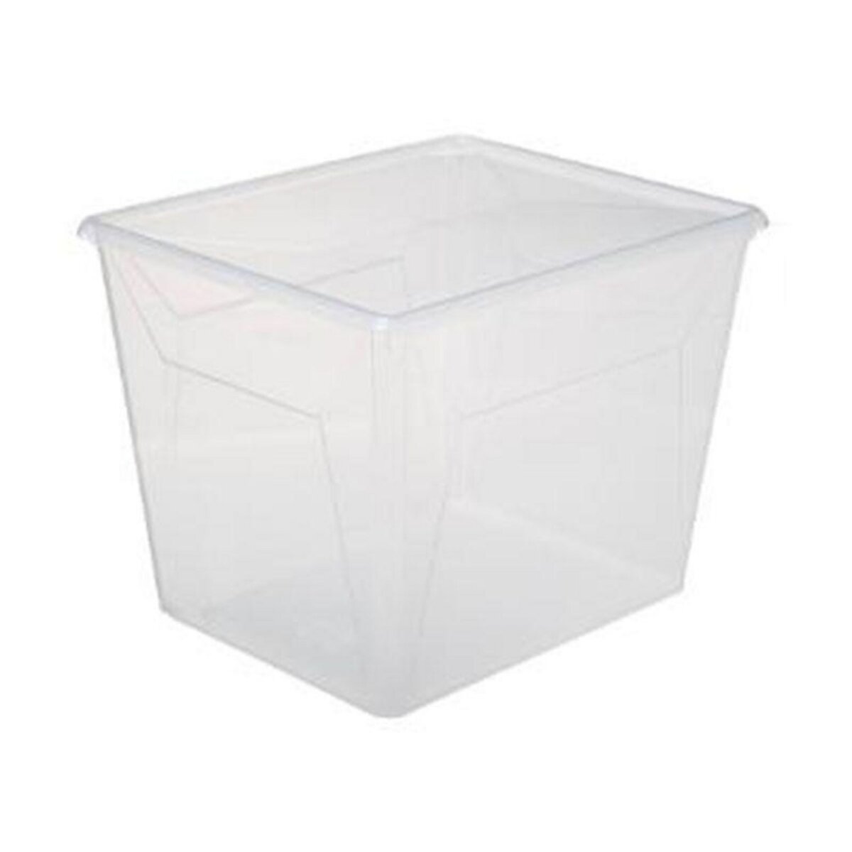 Boîtes de rangement en plastique transparent 30L avec couvercle CLEAR BOX