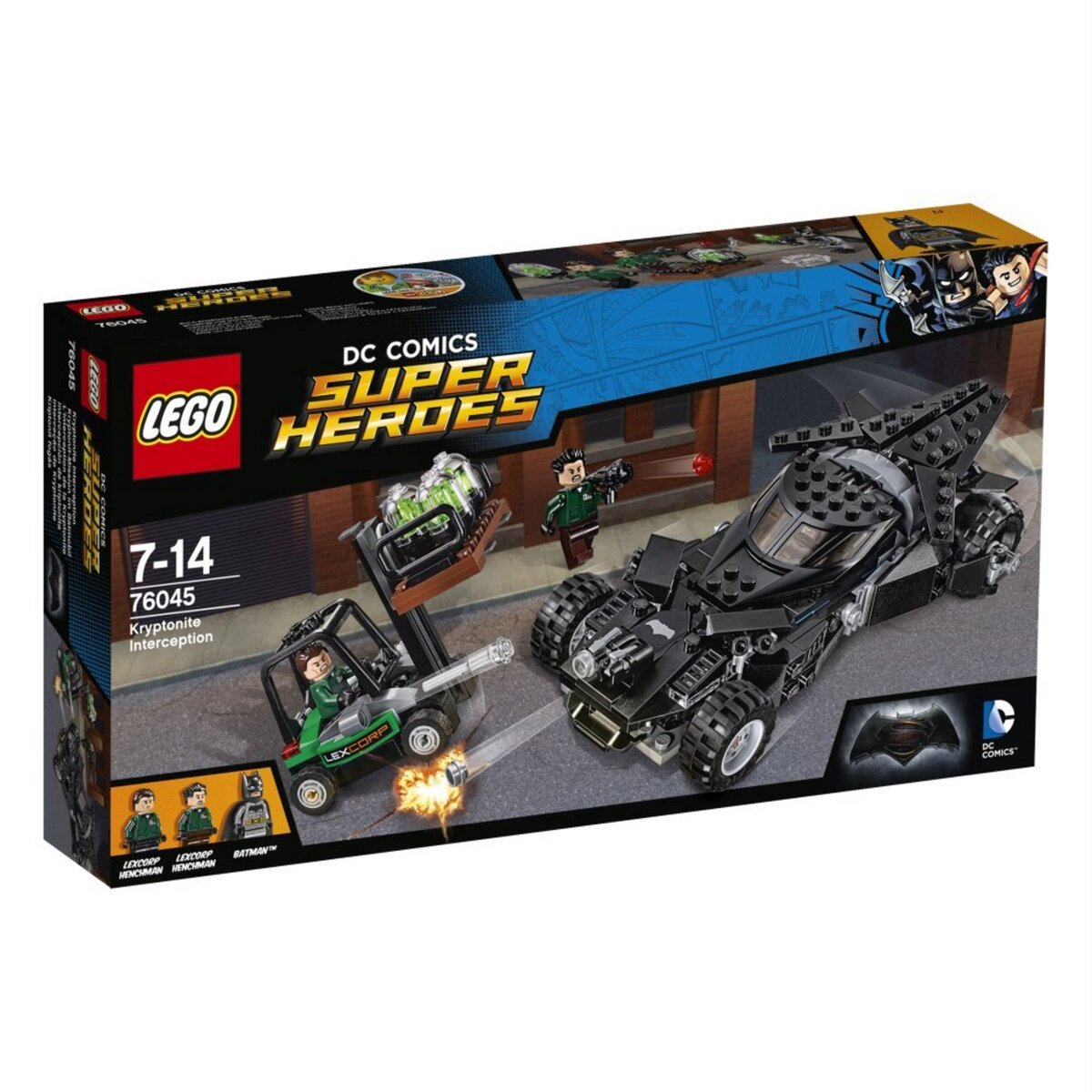 LEGO DC Comics Super Heroes 76045 - L'interception de la Kryptonite