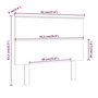 Voir la diapositive 6 : VIDAXL Tete de lit 94x6x82,5 cm Bois massif de pin