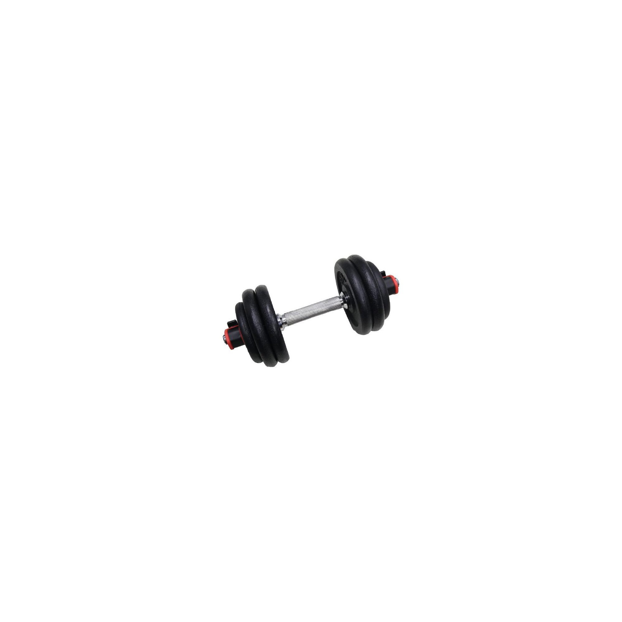 Voir la diapositive 5 : O'Fitness Set barres + haltères 93 kg - fitlife - en acier - tout inclus ( barres, disques, stoppers )