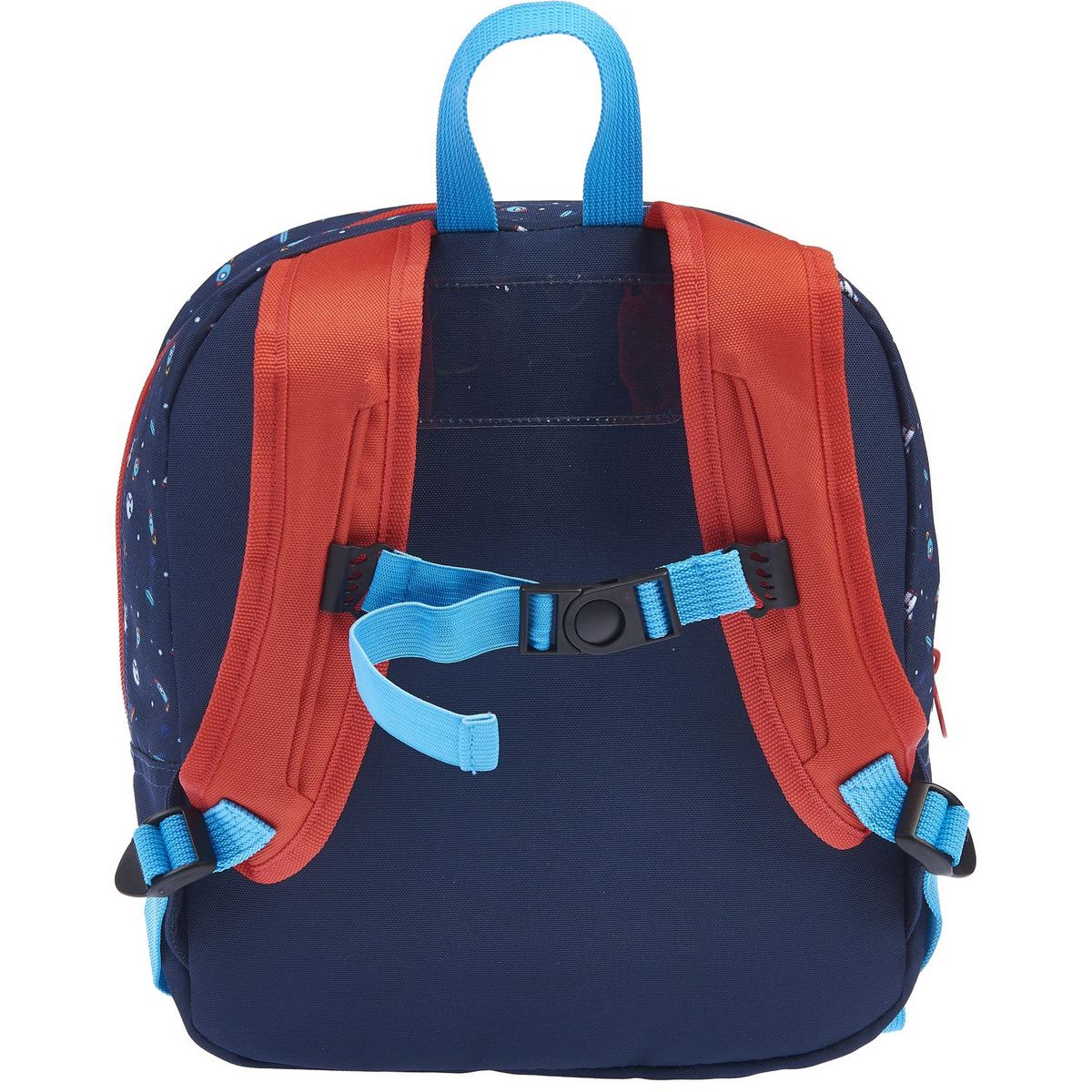 AUCHAN Sac maternelle bleu espace