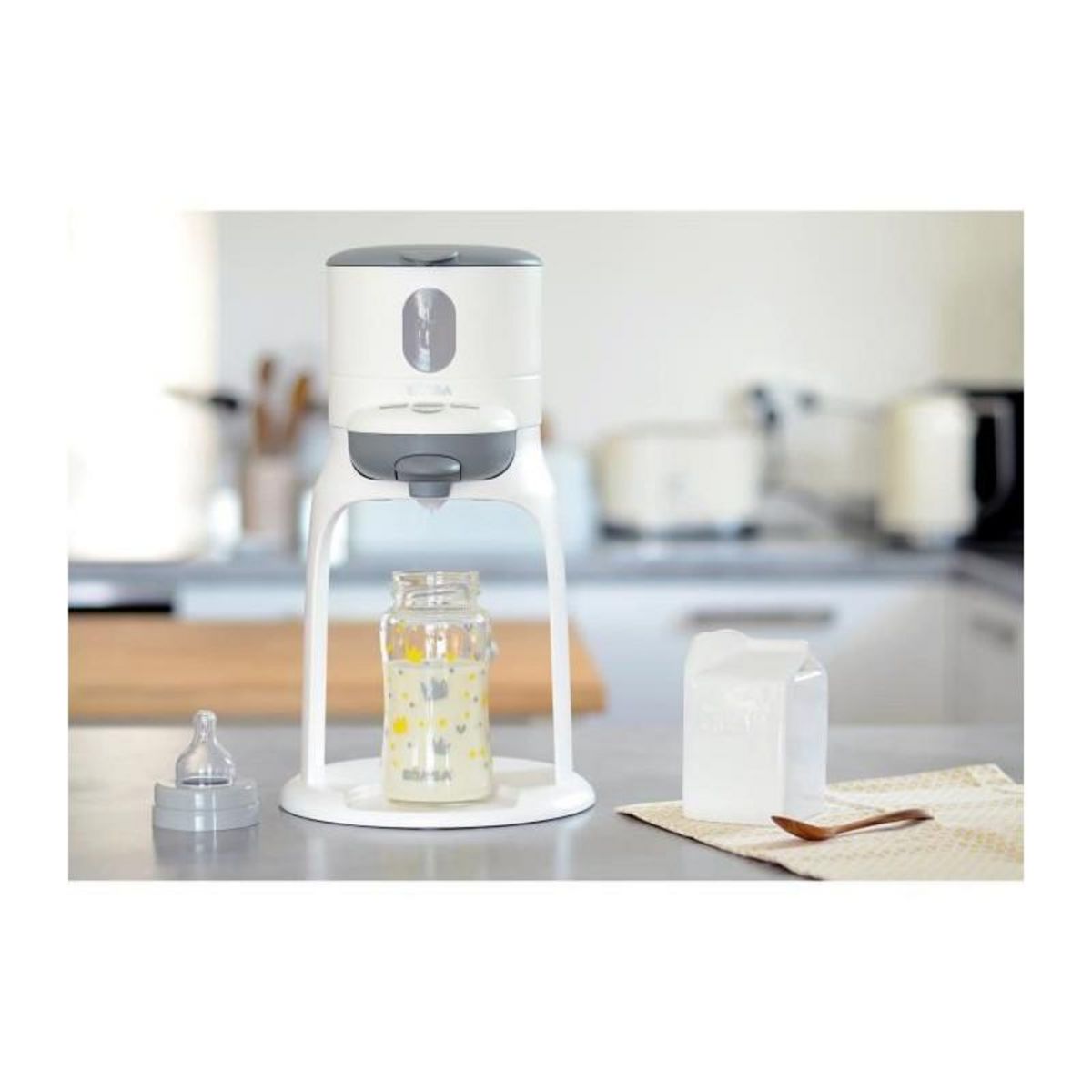 BEABA Préparateur biberon Bib expresso new white/grey