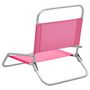 Voir la diapositive 4 : VIDAXL Chaises de plage pliables lot de 2 Rose Tissu