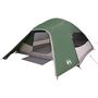 Voir la diapositive 4 : VIDAXL Tente de camping a dome 4 personnes vert impermeable