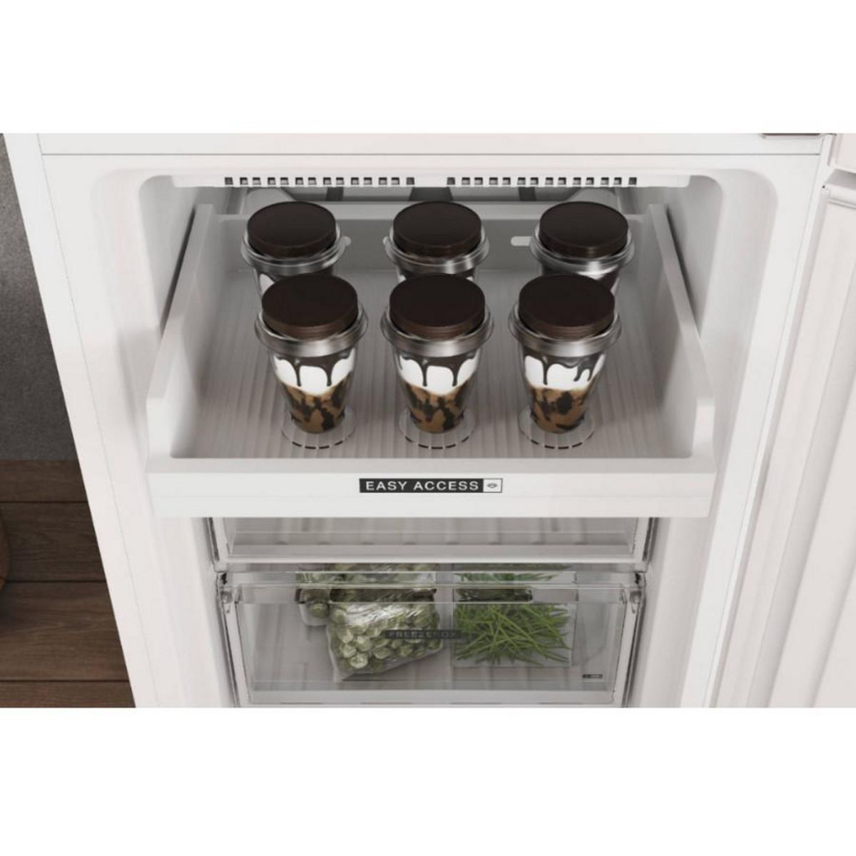 Whirlpool Réfrigérateur combiné 60cm 335l nofrost - W7X82OW