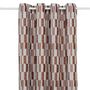Voir la diapositive 2 : ATMOSPHERA Rideau Jacquard à Œillets  Leyna  140x260cm Terracotta