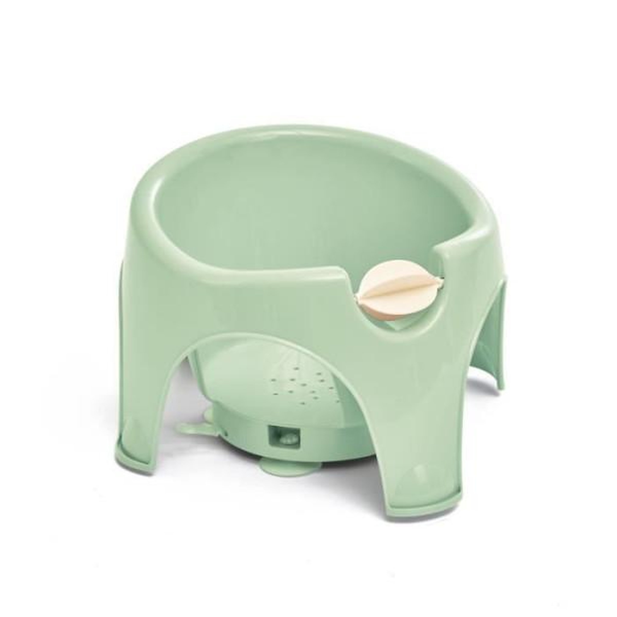 THERMOBABY Transat - Anneau  de bain enfant THERMOBABY AQUAFUN Vert céladon - Jouet bleu - Fabriqué en France