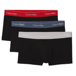 CALVIN KLEIN JEANS ot de 3 Boxers  Homme Calvin Klein Jeans  ow Rise. Coloris disponibles : Noir