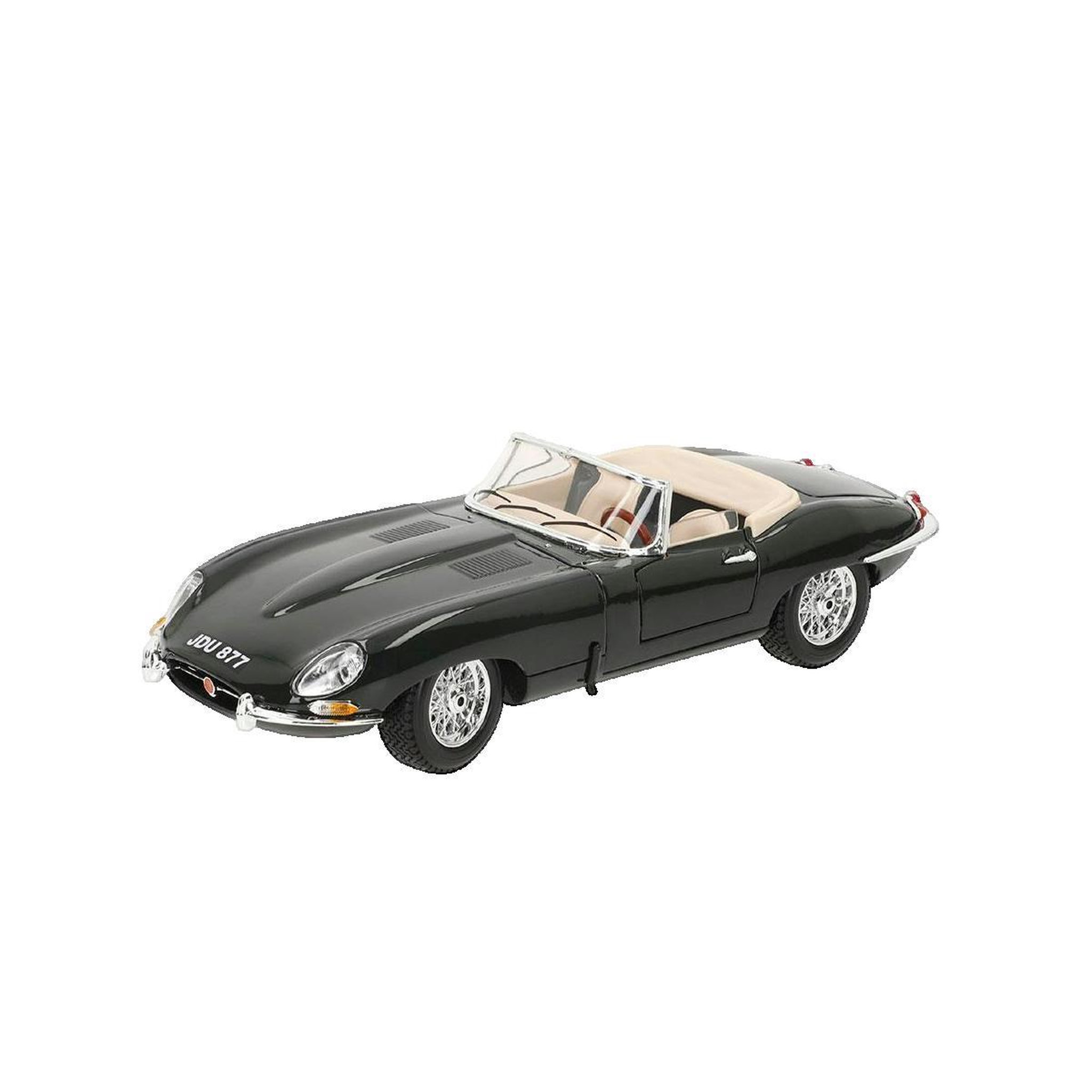 Voir la diapositive 2 : BURAGO Maquette Bburago Jaguar E-Type Cabriolet 1961