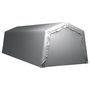 Voir la diapositive 4 : VIDAXL Tente de rangement 300x900 cm Acier Gris