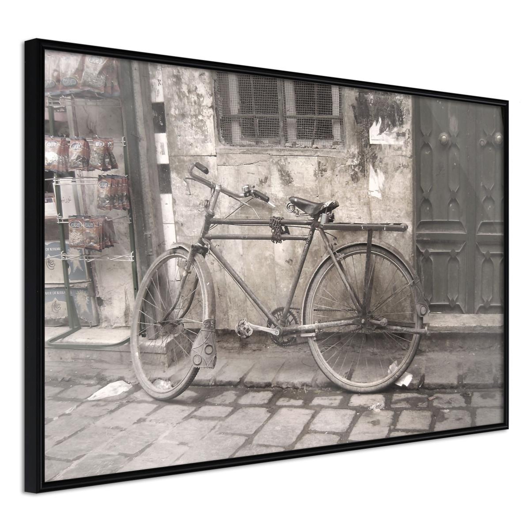 Paris Prix Affiche Murale Encadrée  Old Bicycle