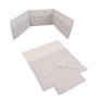 Voir la diapositive 1 : MICUNA set de linge Nordique 120x60 Nature Beige