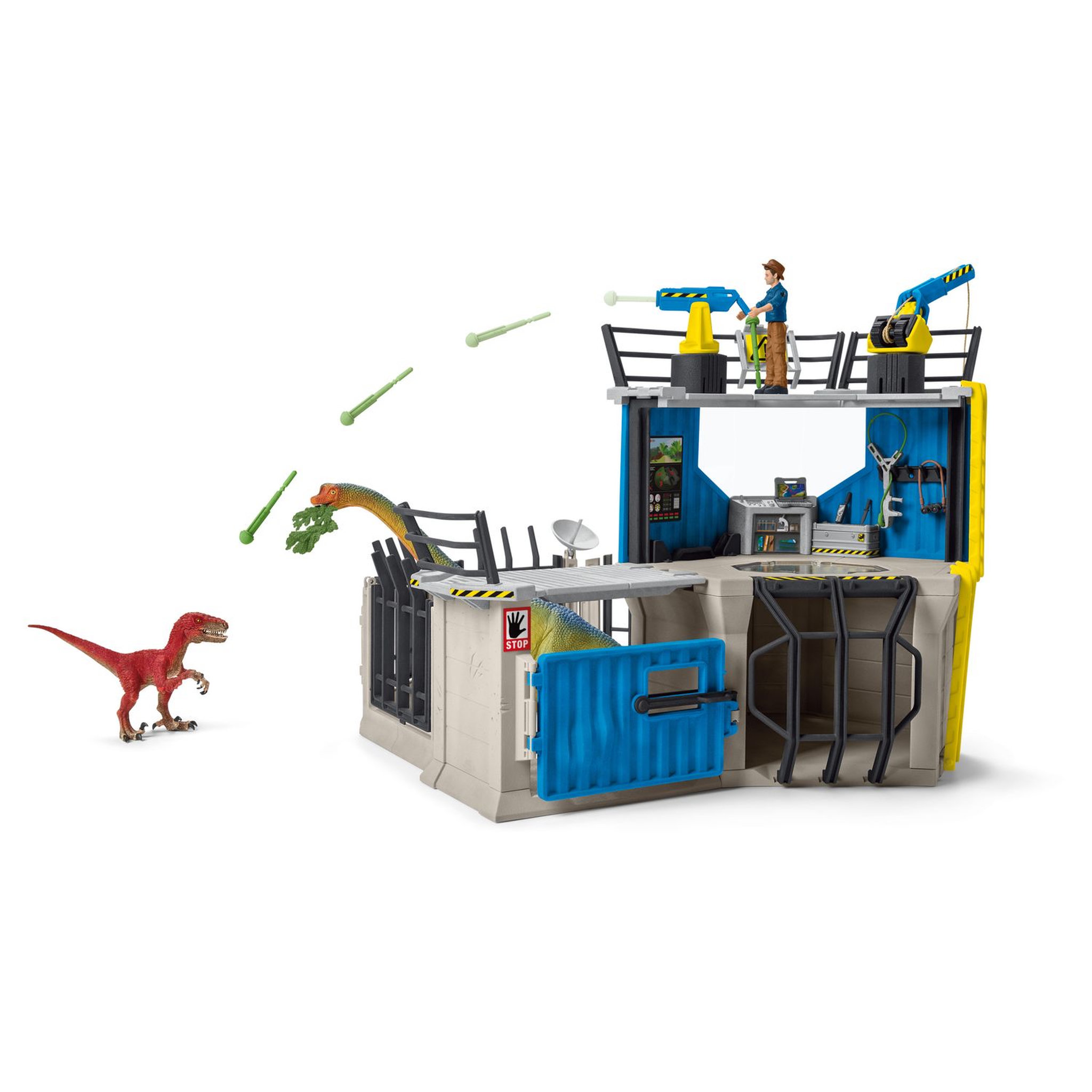 Voir la diapositive 5 : Schleich GRANDE STATION  DE RECHERCHE DINO