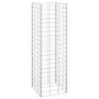 Voir la diapositive 3 : VIDAXL Lits sureleves en gabion 3 pcs 30x30x100 cm Fer