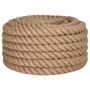 Voir la diapositive 3 : VIDAXL Corde de jute 5 m de long 60 mm d'epaisseur