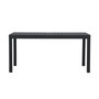 Voir la diapositive 2 : Paris Prix Table de Jardin Extensible  Capo  160-240cm Noir