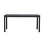 Voir la diapositive 2 : Paris Prix Table de Jardin Extensible  Capo  160-240cm Noir