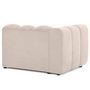 Voir la diapositive 5 : LISA DESIGN Debbie - module d'assise gauche en tissu texturé