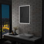 Voir la diapositive 1 : VIDAXL Miroir mural a LED pour salle de bains 60x80 cm