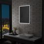 Voir la diapositive 1 : VIDAXL Miroir mural a LED pour salle de bains 60x80 cm