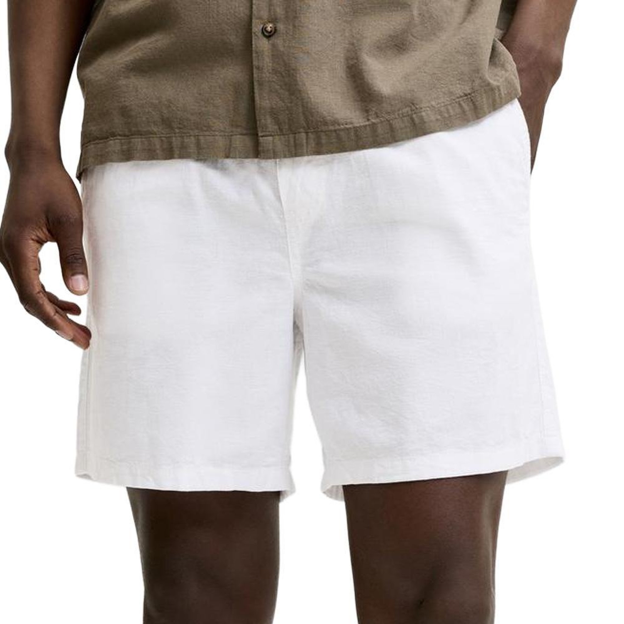 Voir la diapositive 1 : Jack & Jones Short Blanc Homme Jack & Jones Jaiden