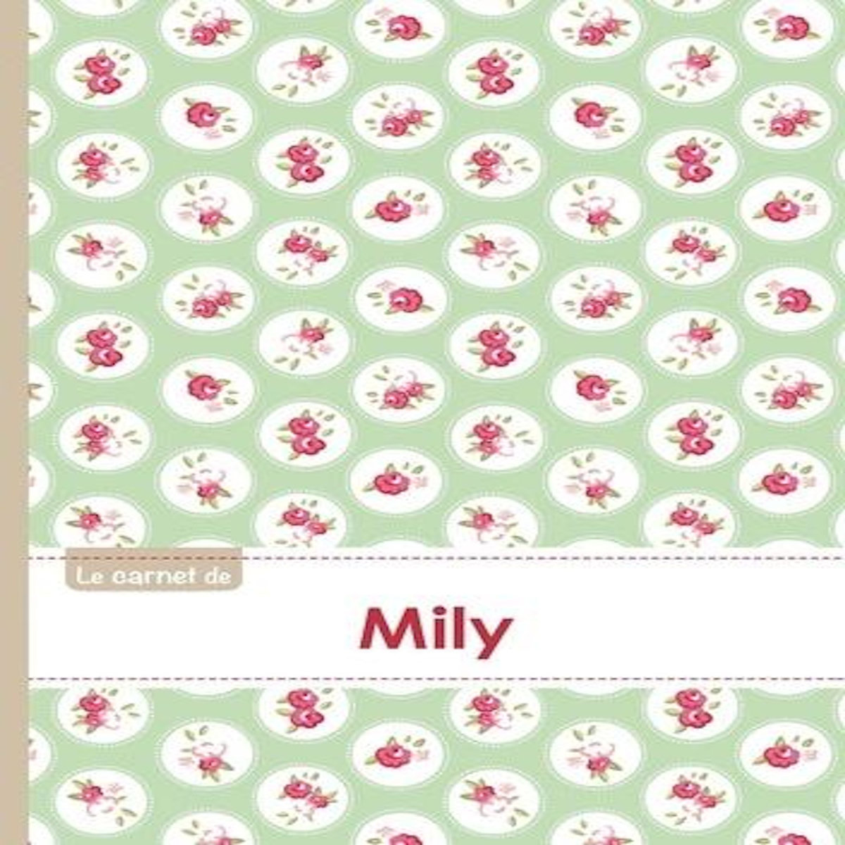 CARNET MILY LIGNES,96P,A5 ROSESTEATIME, A préciser
