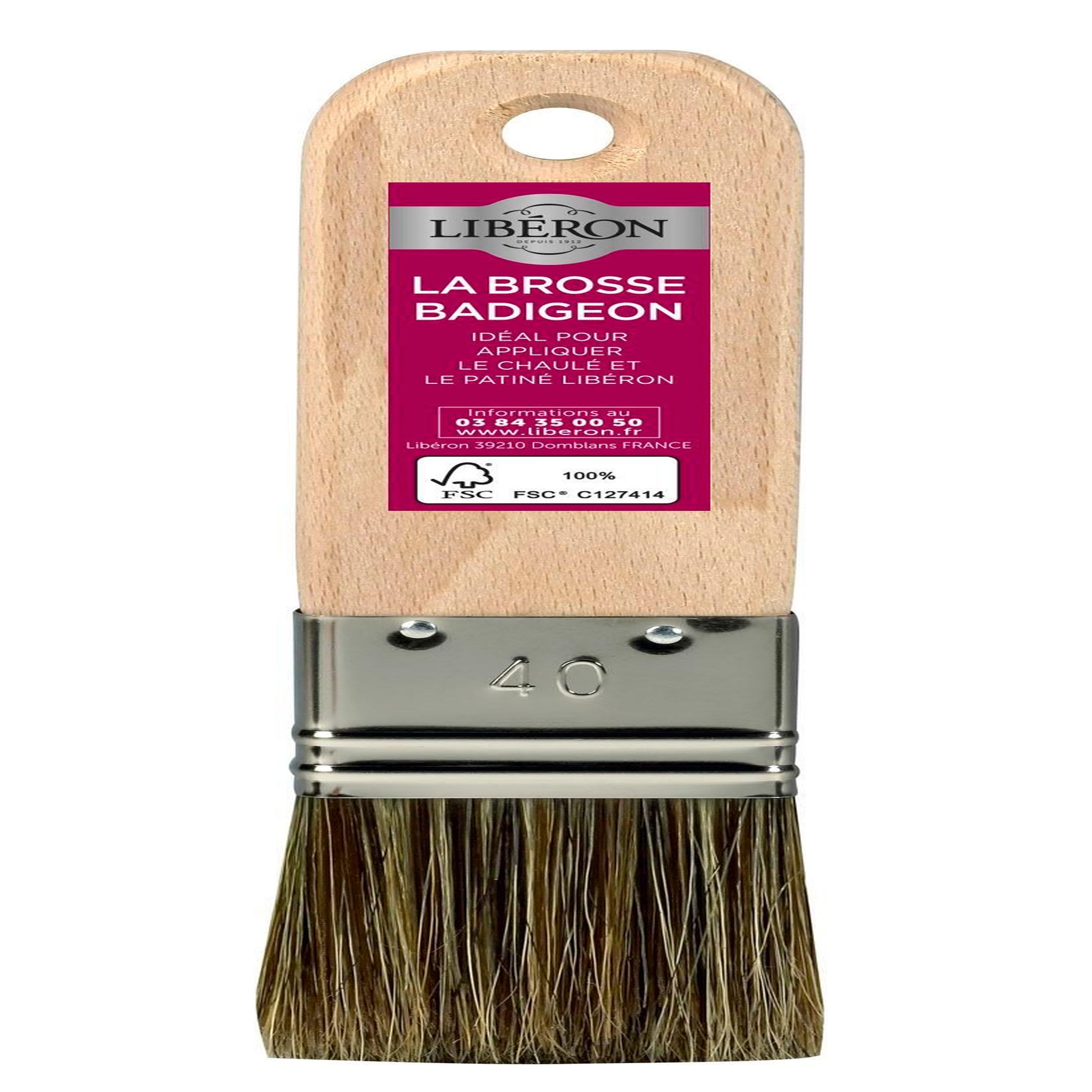 Liberon Brosse pour badigeon universel pour peinture, 40 mm LIBERON