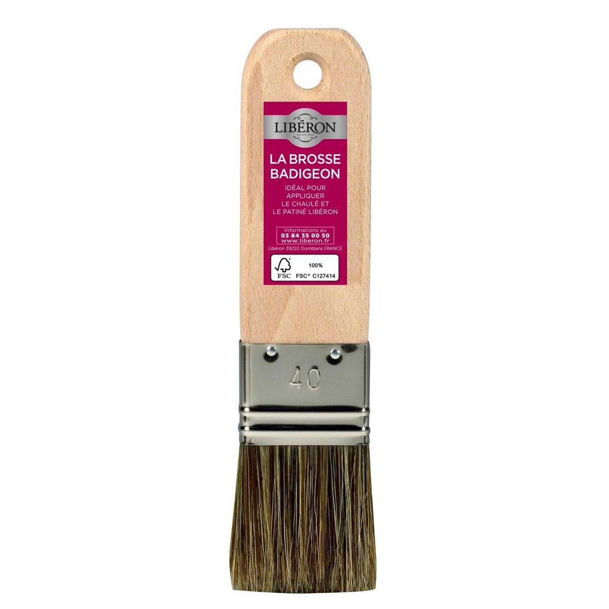 Liberon Brosse pour badigeon universel pour peinture, 40 mm LIBERON
