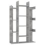 Voir la diapositive 2 : VIDAXL Bibliotheque Gris beton 86x25,5x140 cm Bois d'ingenierie