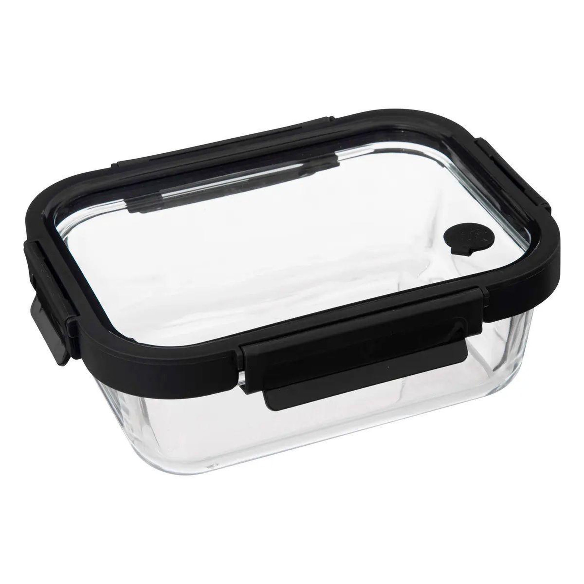 FIVE Boîte de conservation en verre  clipeat plus  0,9l noir