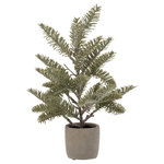 Paris Prix Plante Artificielle  Branche de Sapin  39cm Vert