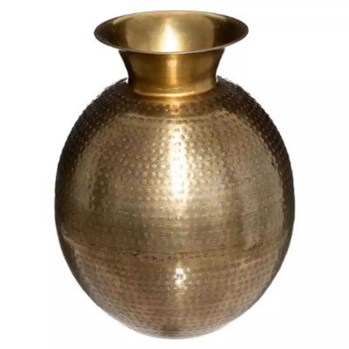  Vase Design en Métal  Oasis  40cm Or
